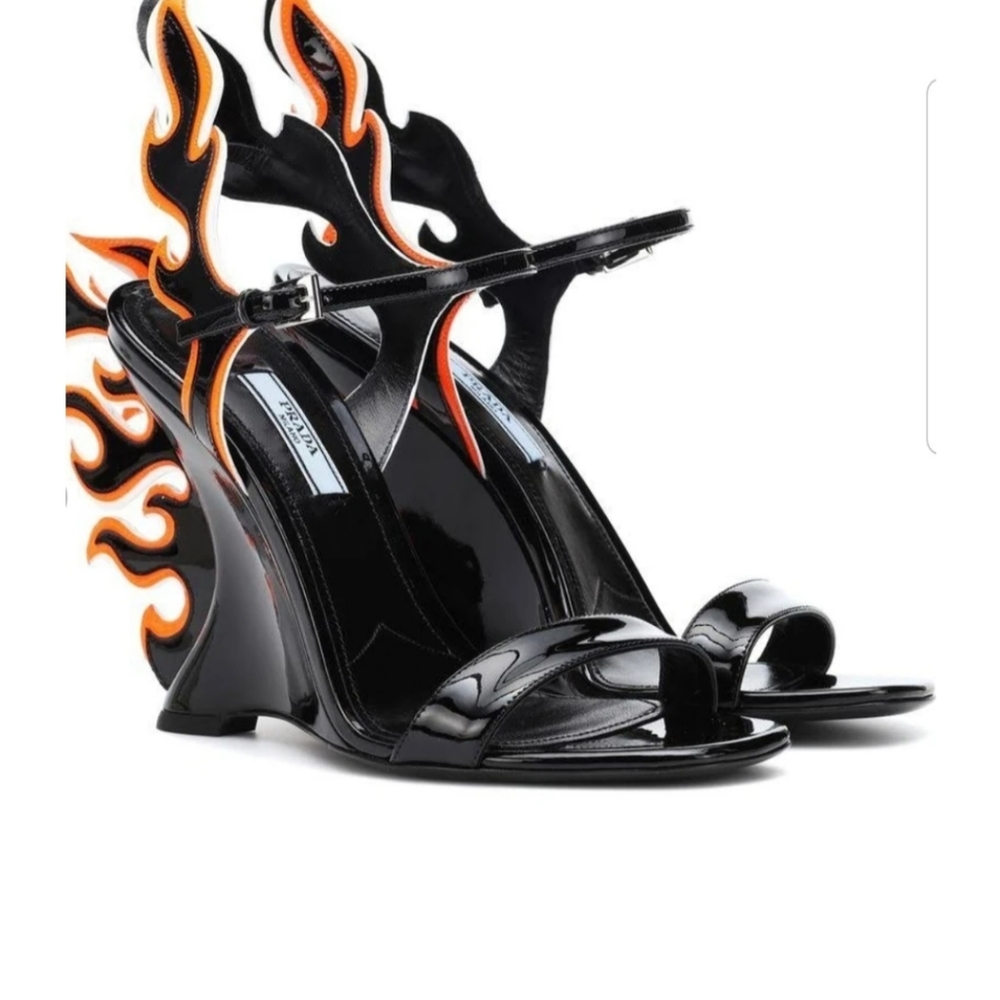 Prada Flame Wedges / 36 IT